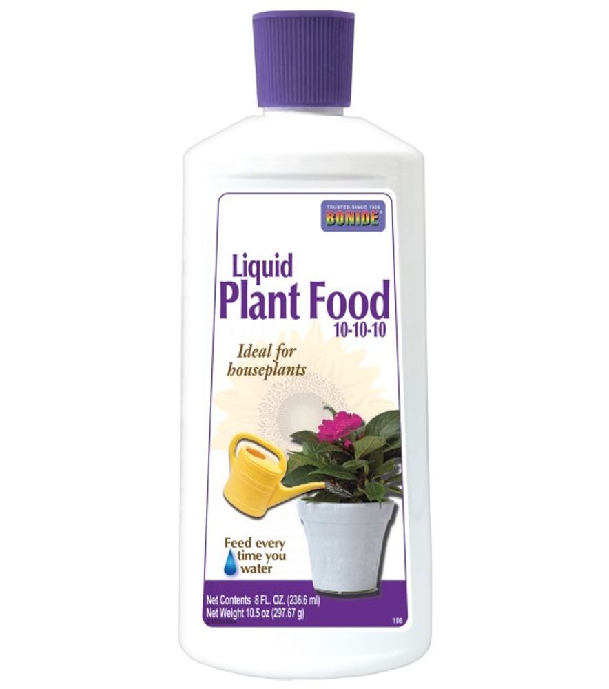 Bonide, Houseplant Liquid Food 10-10-10 Concentrate, 8 oz