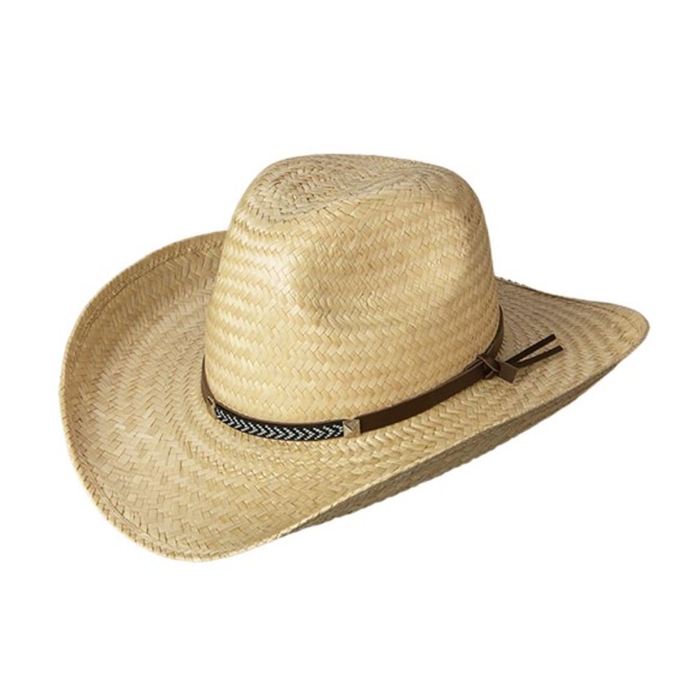 Broner, San Antonio Natural Woven Western Hat
