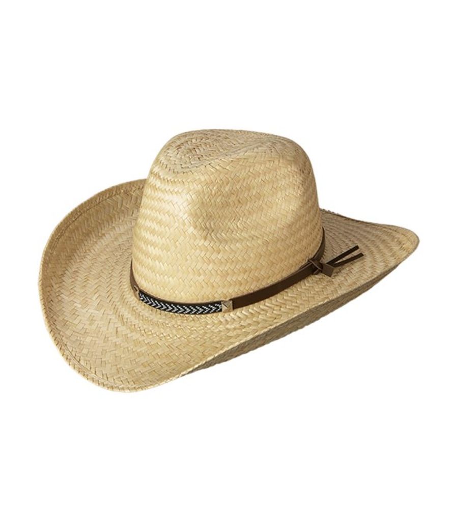 Broner, San Antonio Natural Woven Western Hat