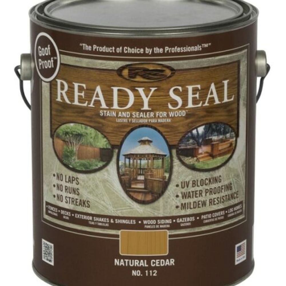 Ready Seal, Natural Cedar Wood Stain & Sealer