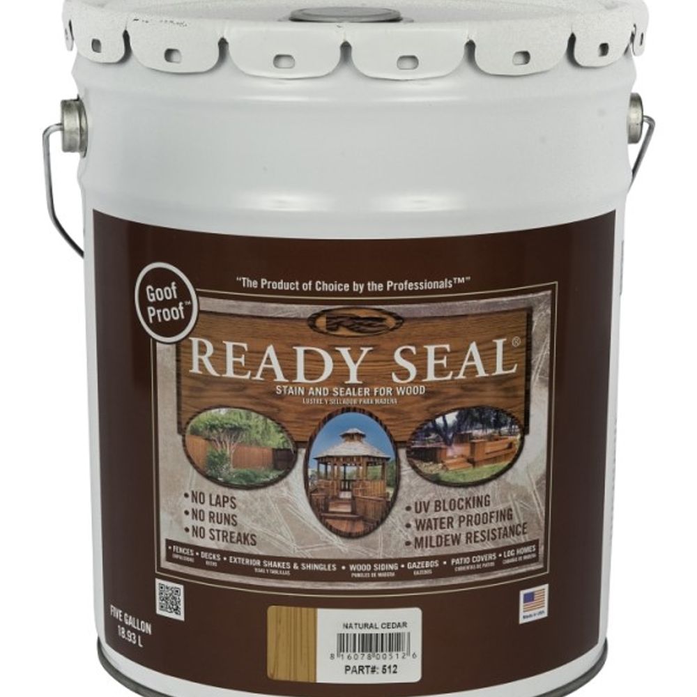 Ready Seal, Natural Cedar Wood Stain & Sealer