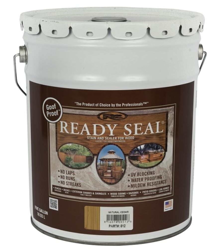 Ready Seal, Natural Cedar Wood Stain & Sealer