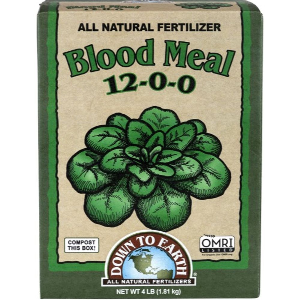 Down to Earth, Blood Meal 12-0-0, 4 lb