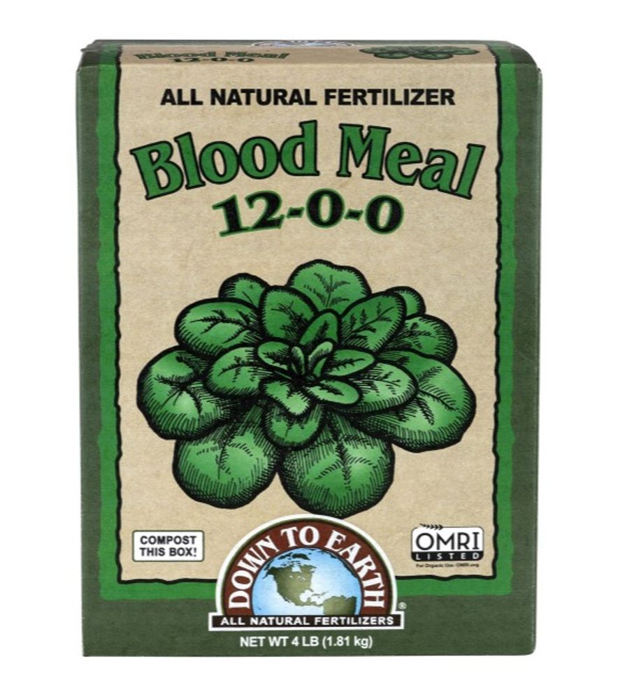Down to Earth, Blood Meal 12-0-0, 4 lb