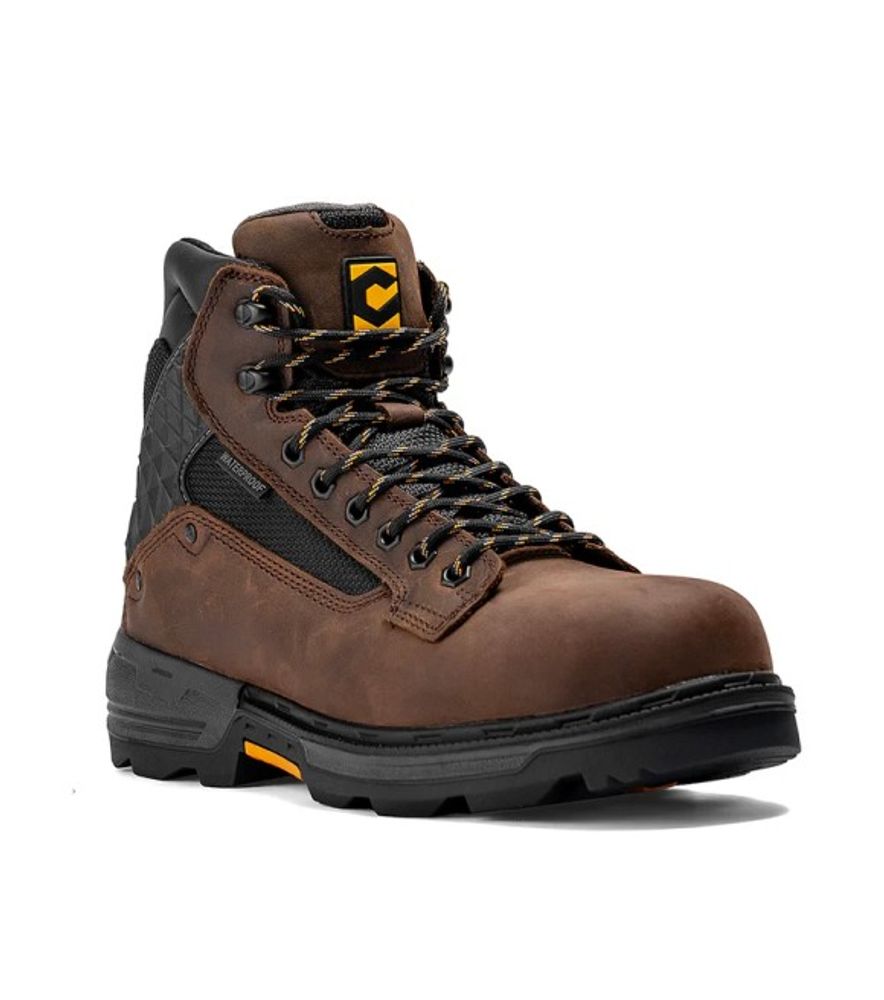 Chinook, Men's Brown 6" Pallet Jack Waterproof Work Boots