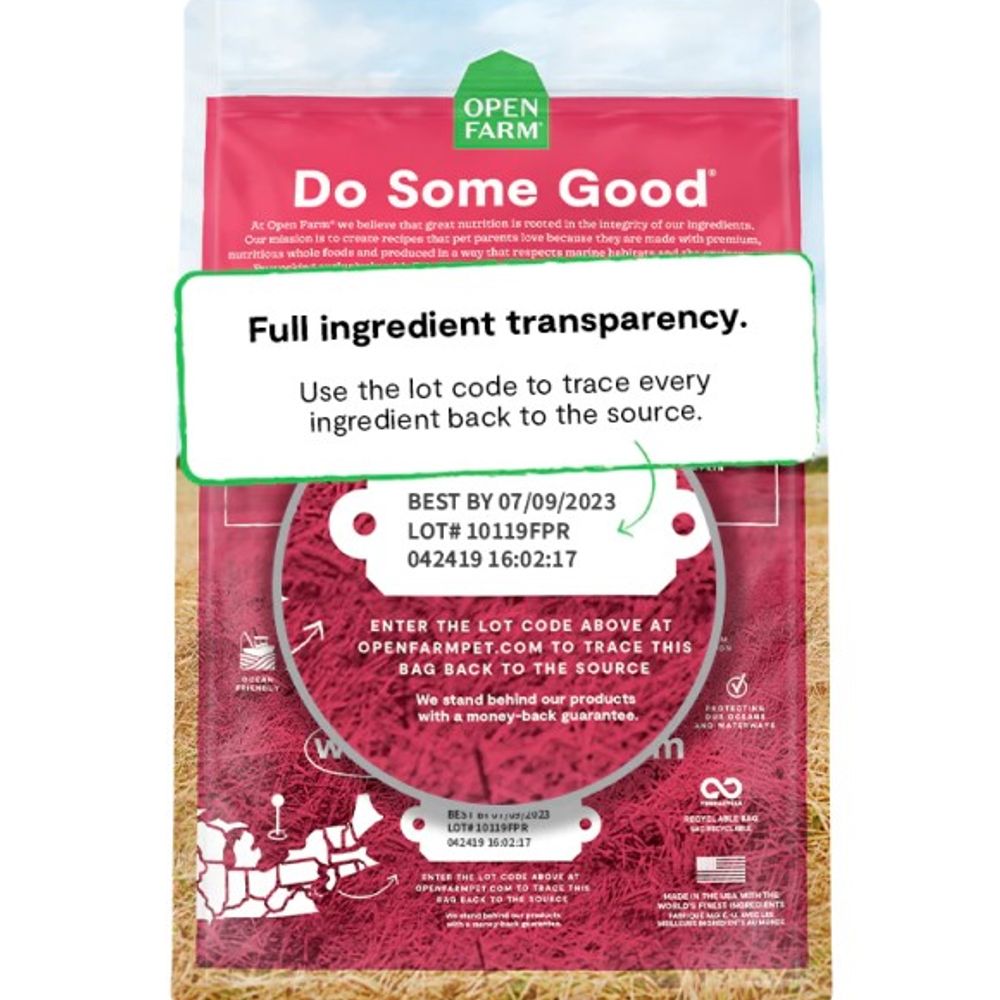 Open Farm, Wild-Caught Salmon Grain-Free Dry Dog Food