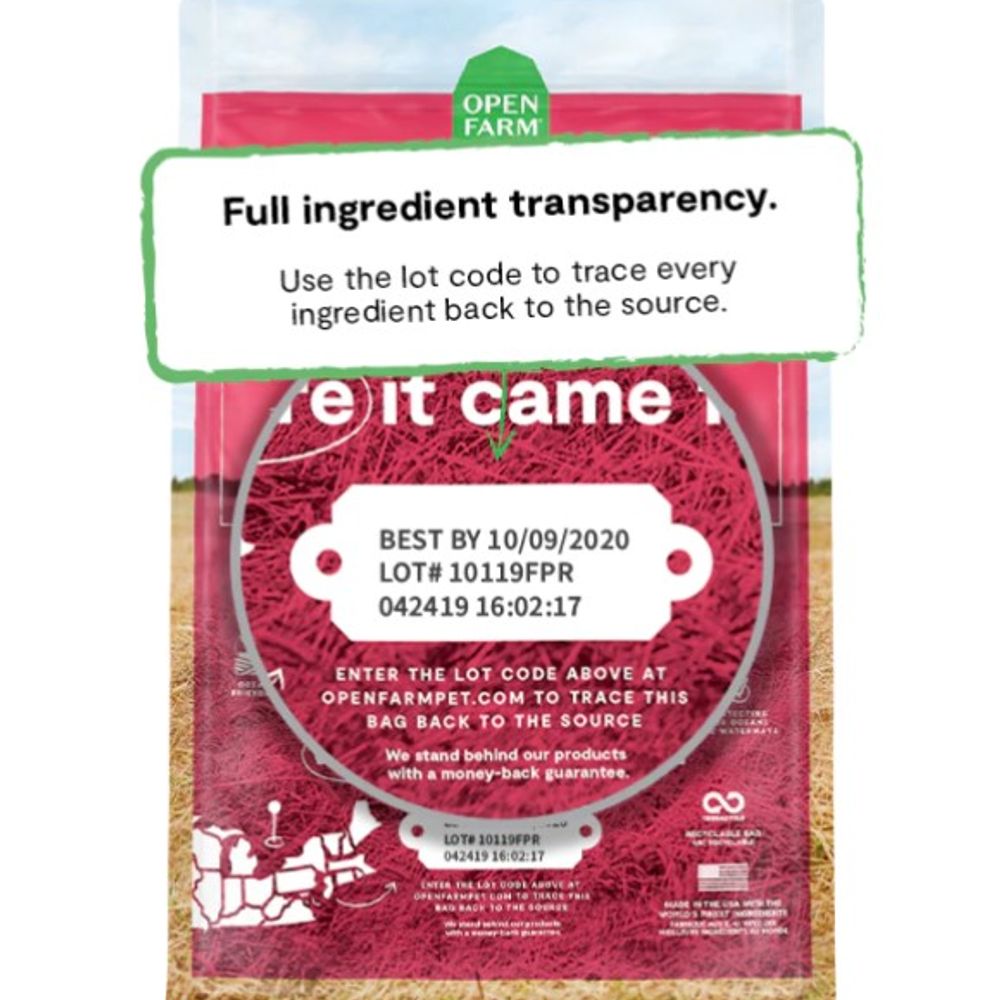 Open Farm, Wild-Caught Salmon & Ancient Grains Dry Dog Food