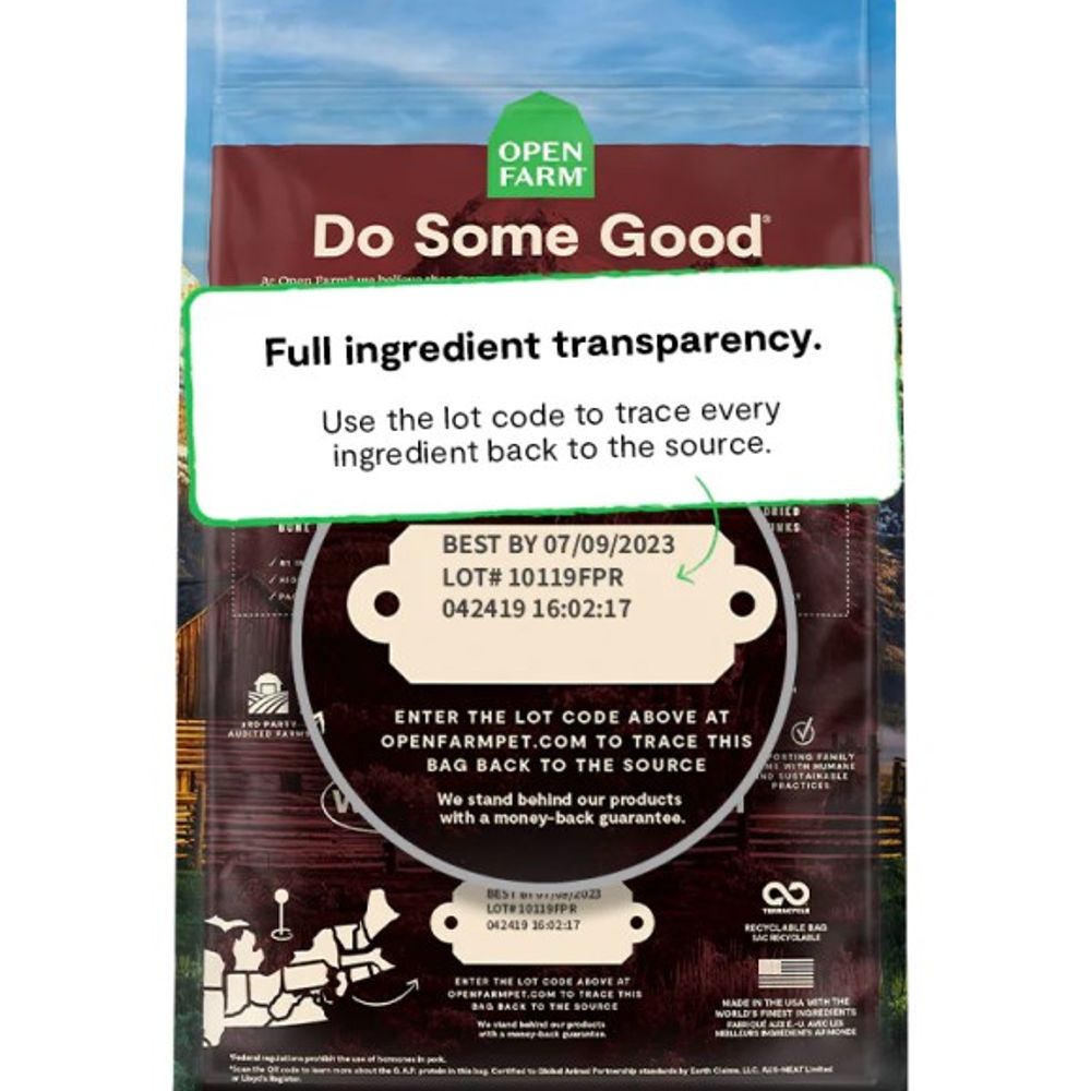 Open Farm, Front Range Grain-Free RawMix Dog Food