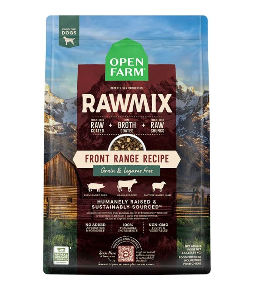 Open Farm, Front Range Grain-Free RawMix Dog Food