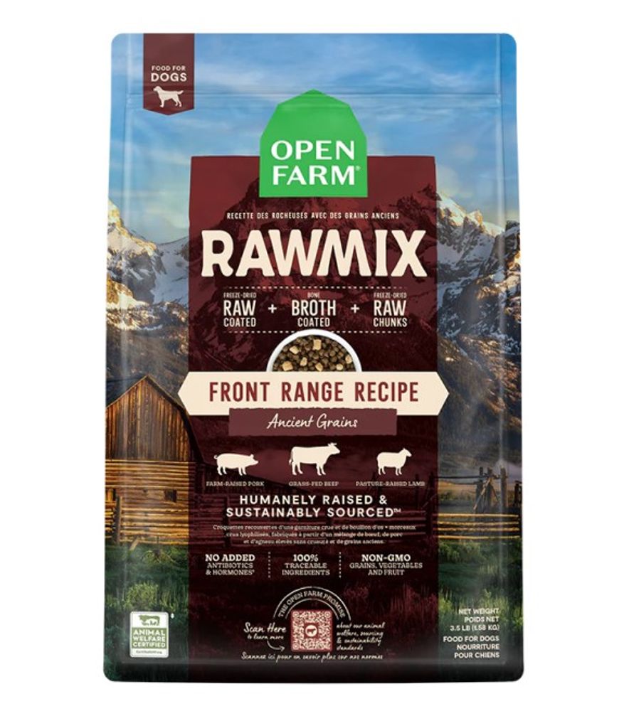 Open Farm, Front Range Ancient Grains RawMix Dog Food