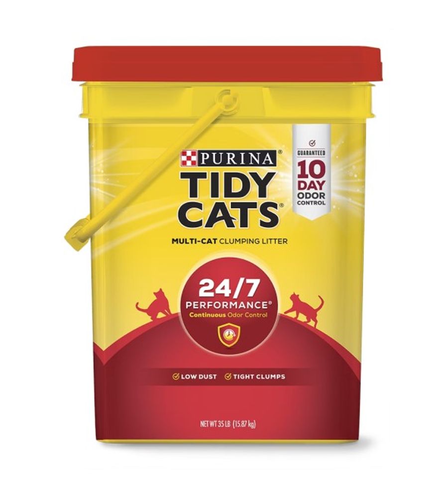 Tidy Cats, 24/7 Performance Clumping Cat Litter, 35 lb