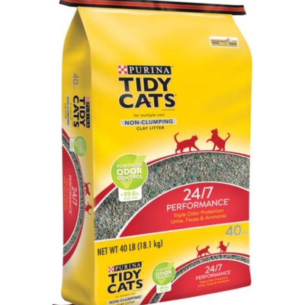 Tidy Cats, 24/7 Performance Non-Clumping Cat Litter, 40 lb