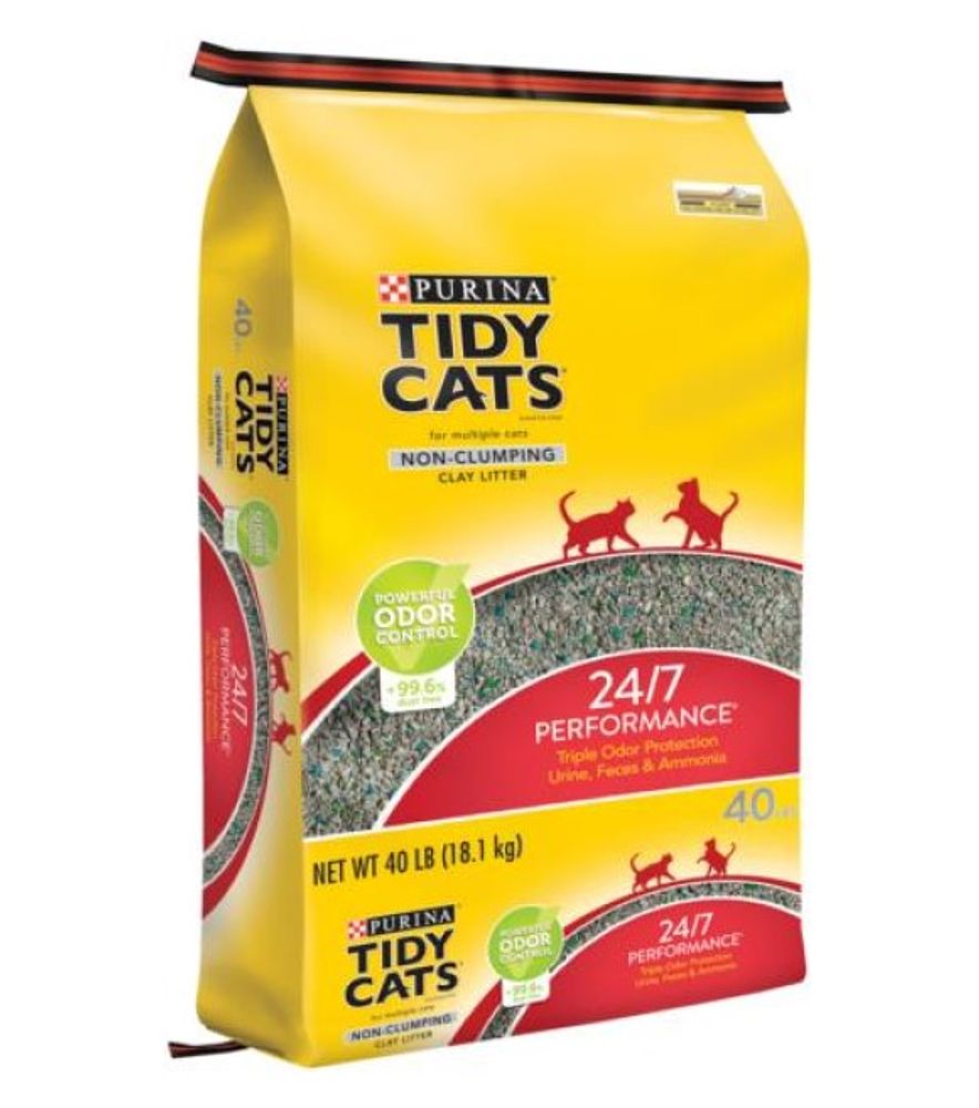 Tidy Cats, 24/7 Performance Non-Clumping Cat Litter, 40 lb