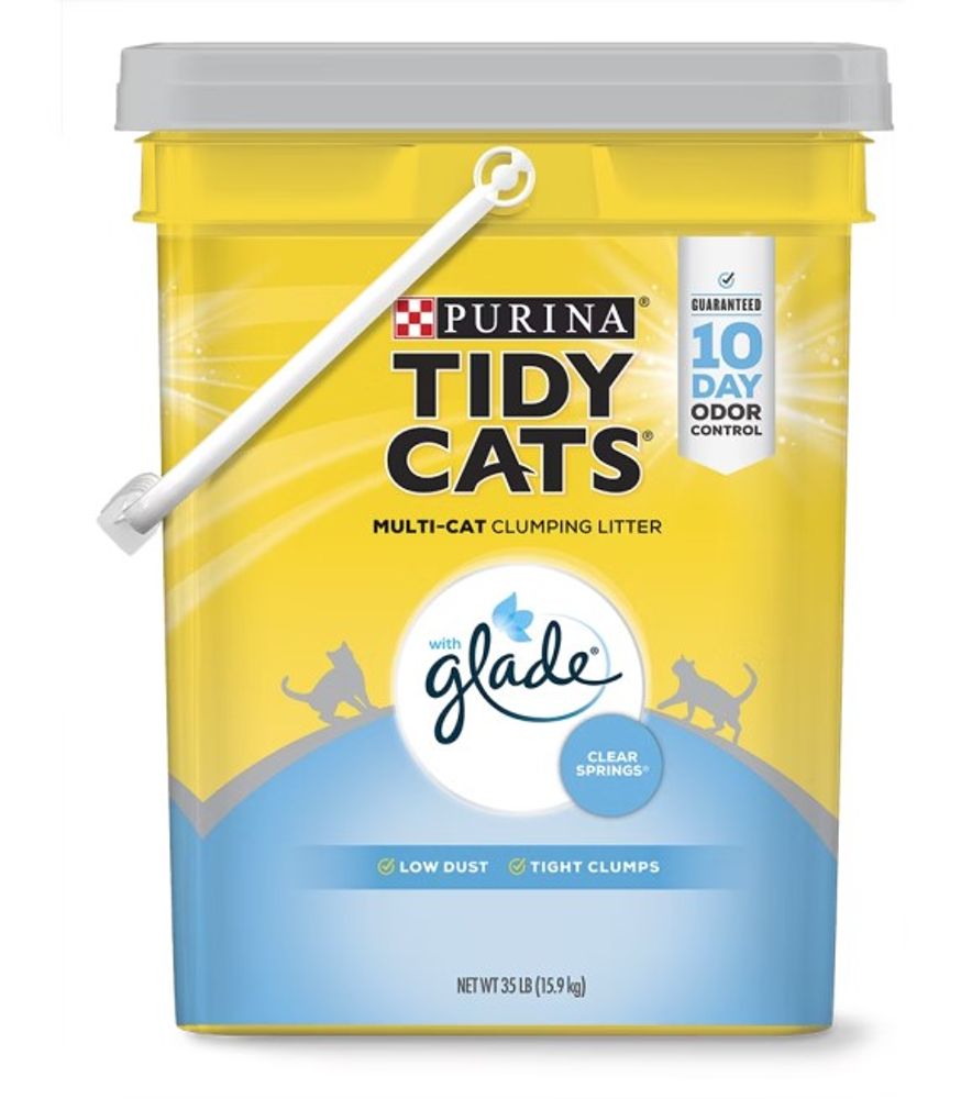 Tidy Cats, Glade Clear Springs Clumping Cat Litter, 35 lb