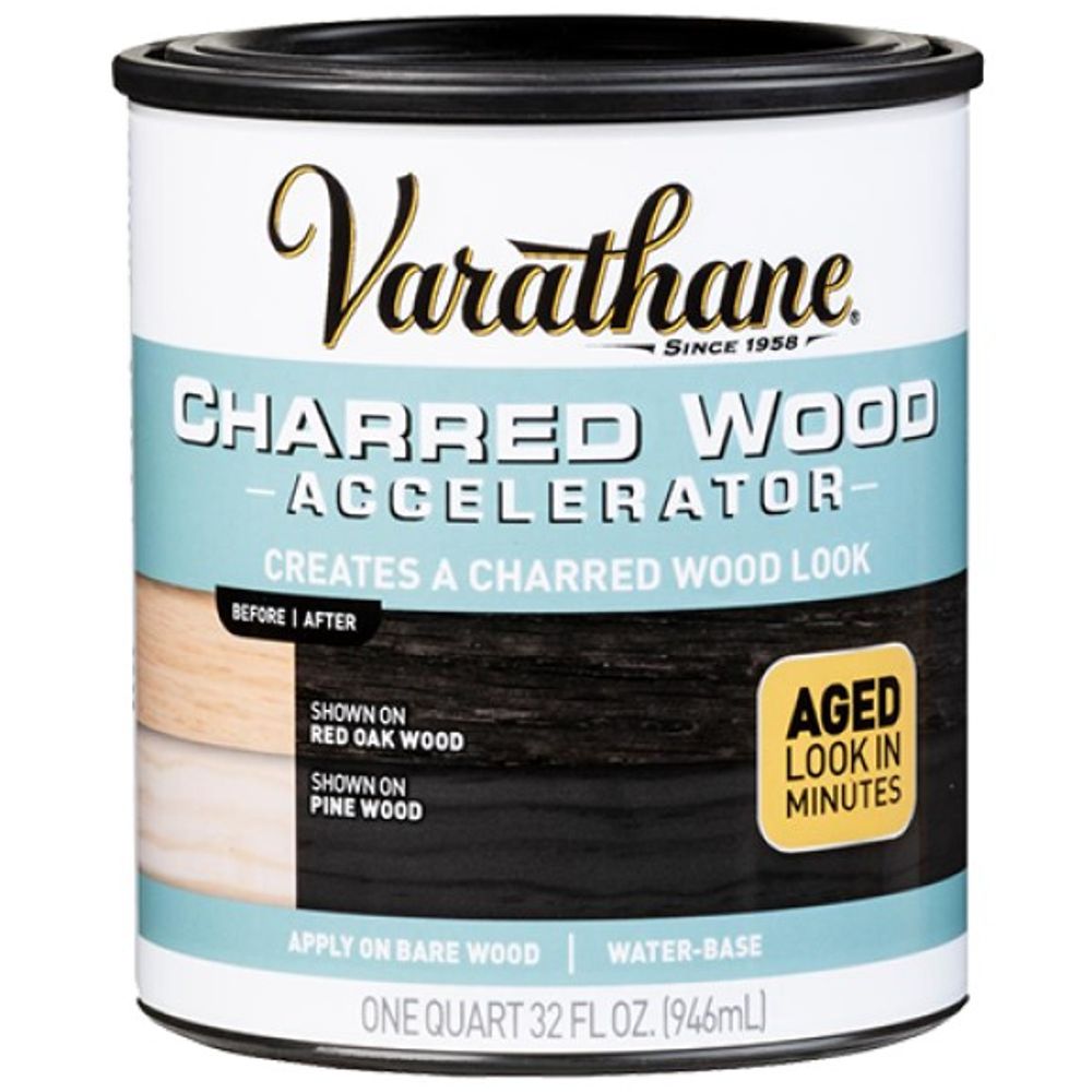 Varathane, Charred Wood Accelerator, 1 qt