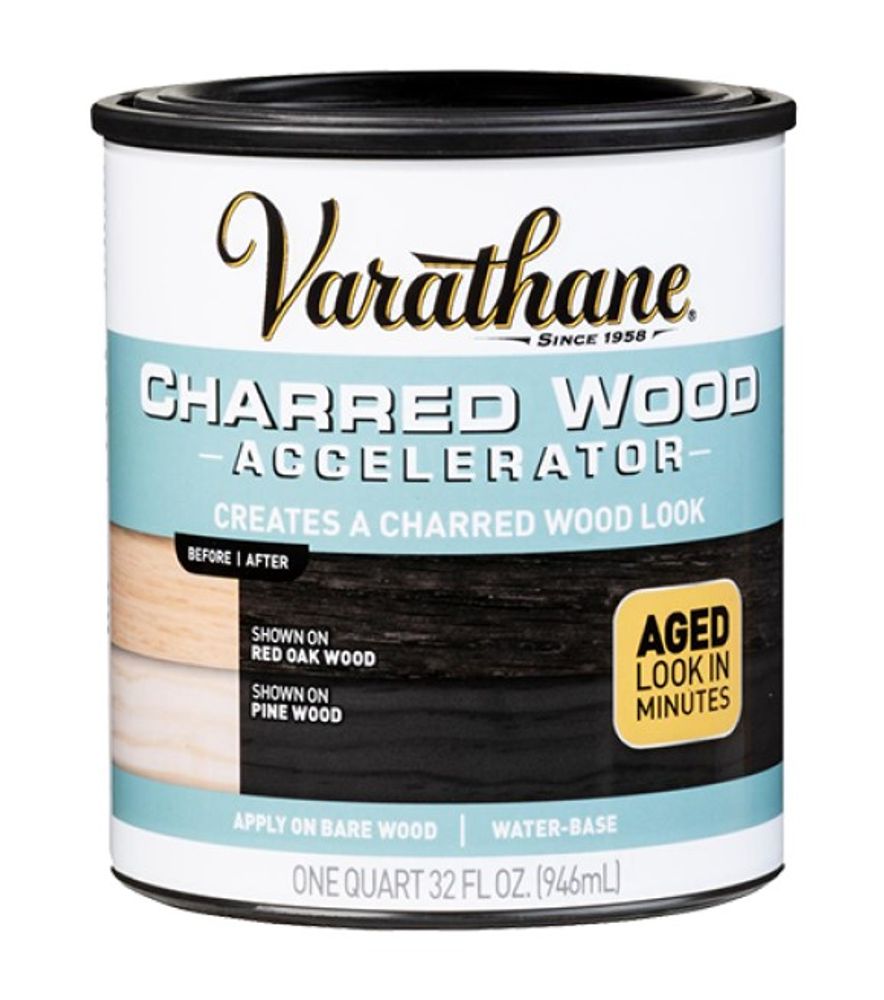 Varathane, Charred Wood Accelerator, 1 qt