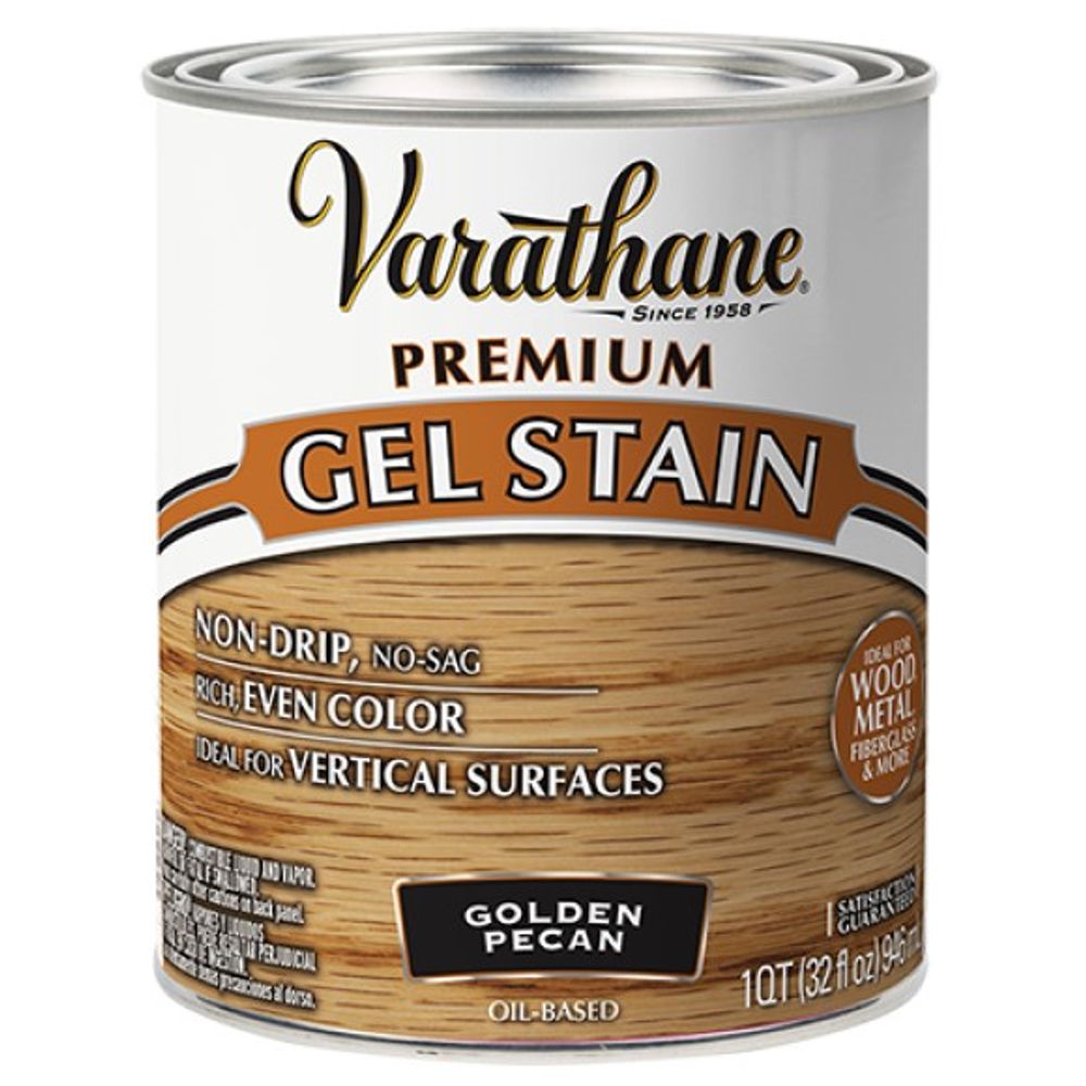 Varathane, Golden Pecan Premium Gel Stain, 1 qt