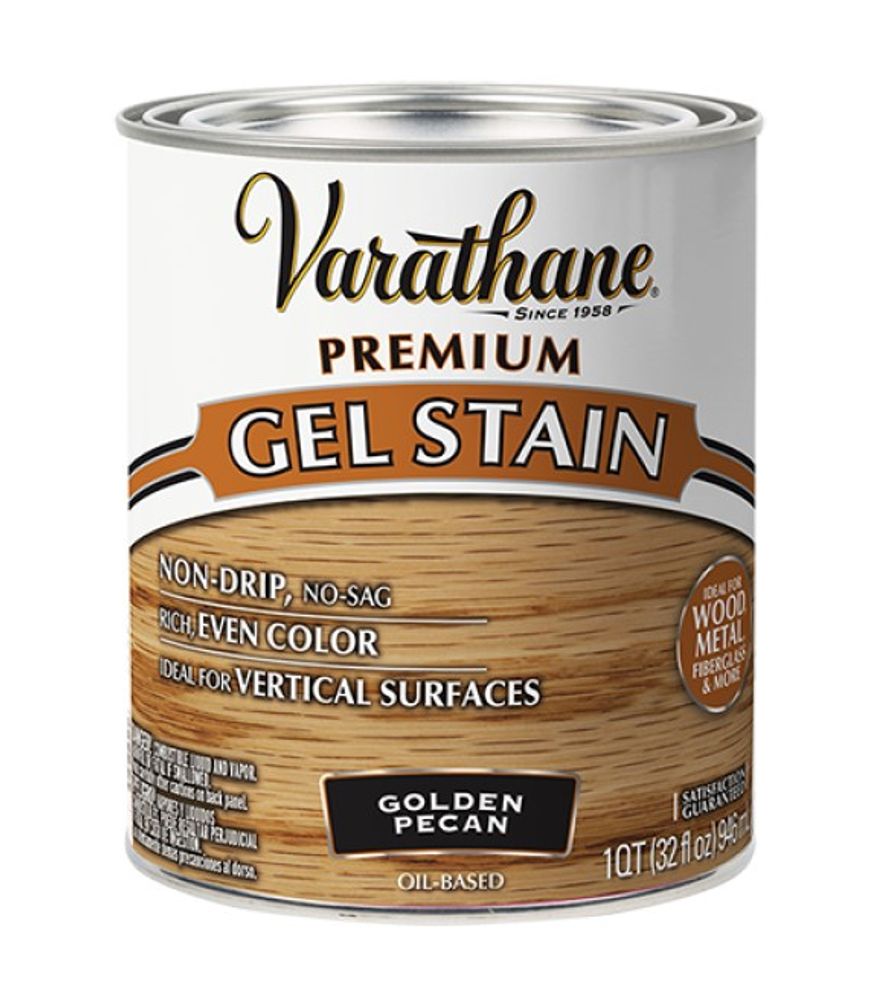 Varathane, Golden Pecan Premium Gel Stain, 1 qt