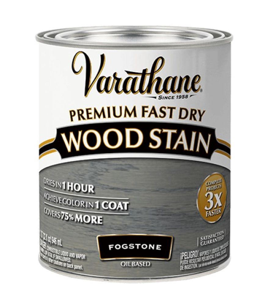 Varathane, Fogstone Premium Fast Dry Wood Stain, 1 qt