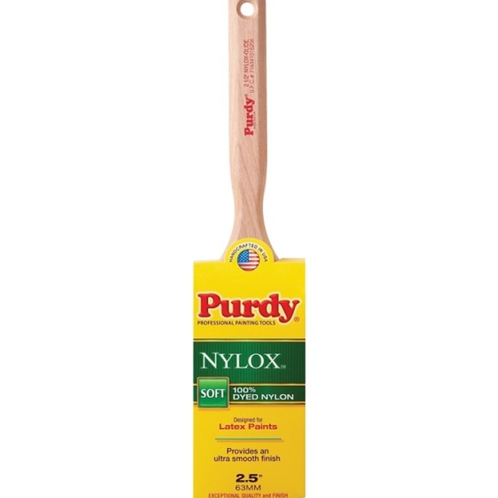 Purdy, 2.5" Nylox Glide Angled Sash Paint Brush