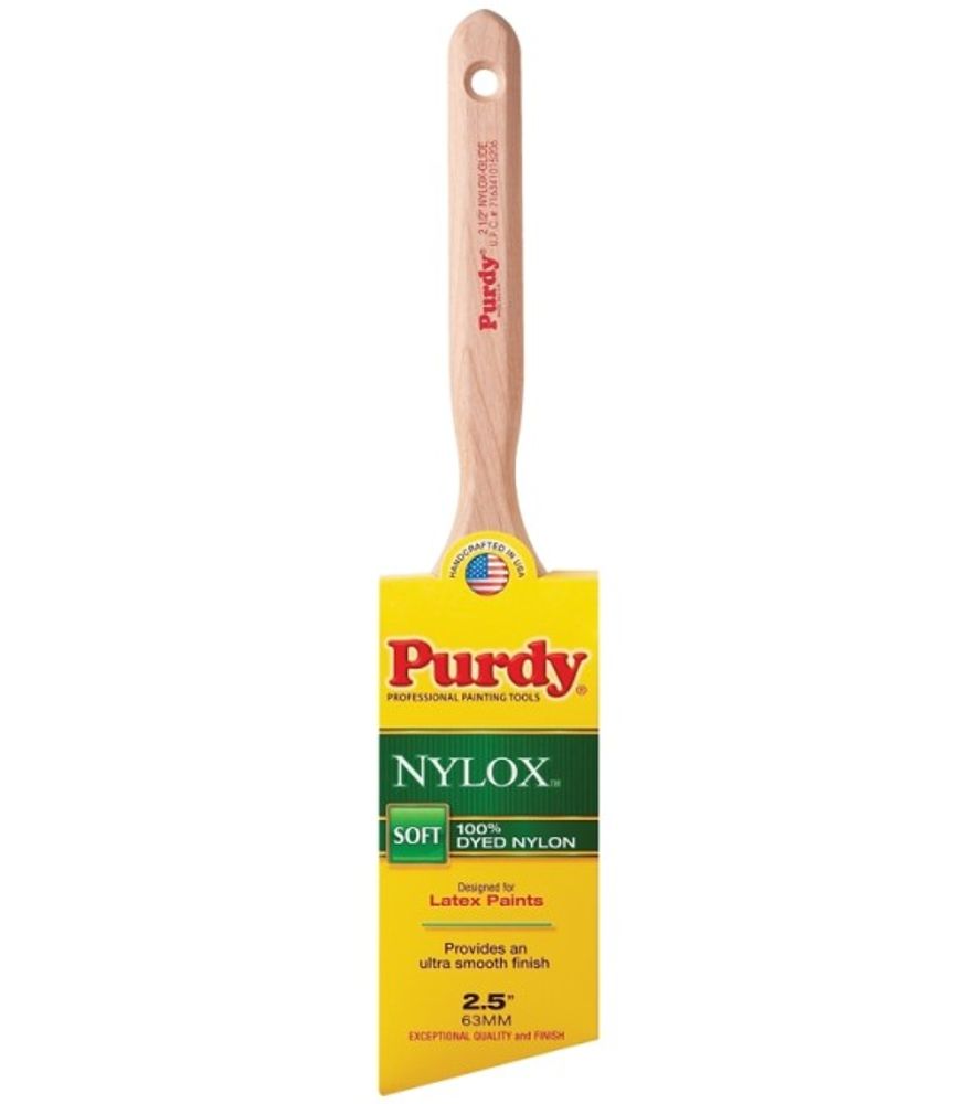 Purdy, 2.5" Nylox Glide Angled Sash Paint Brush