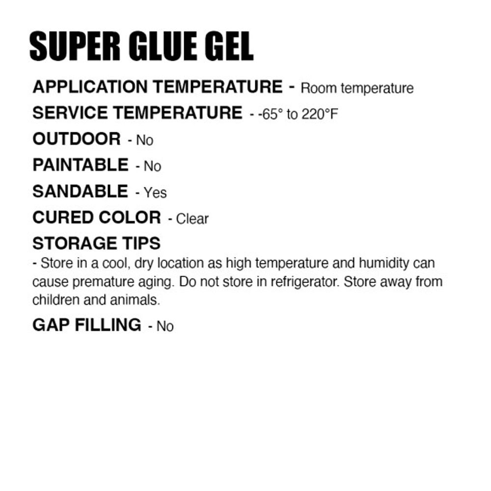 Gorilla Glue, Super Glue Gel, 2 pk