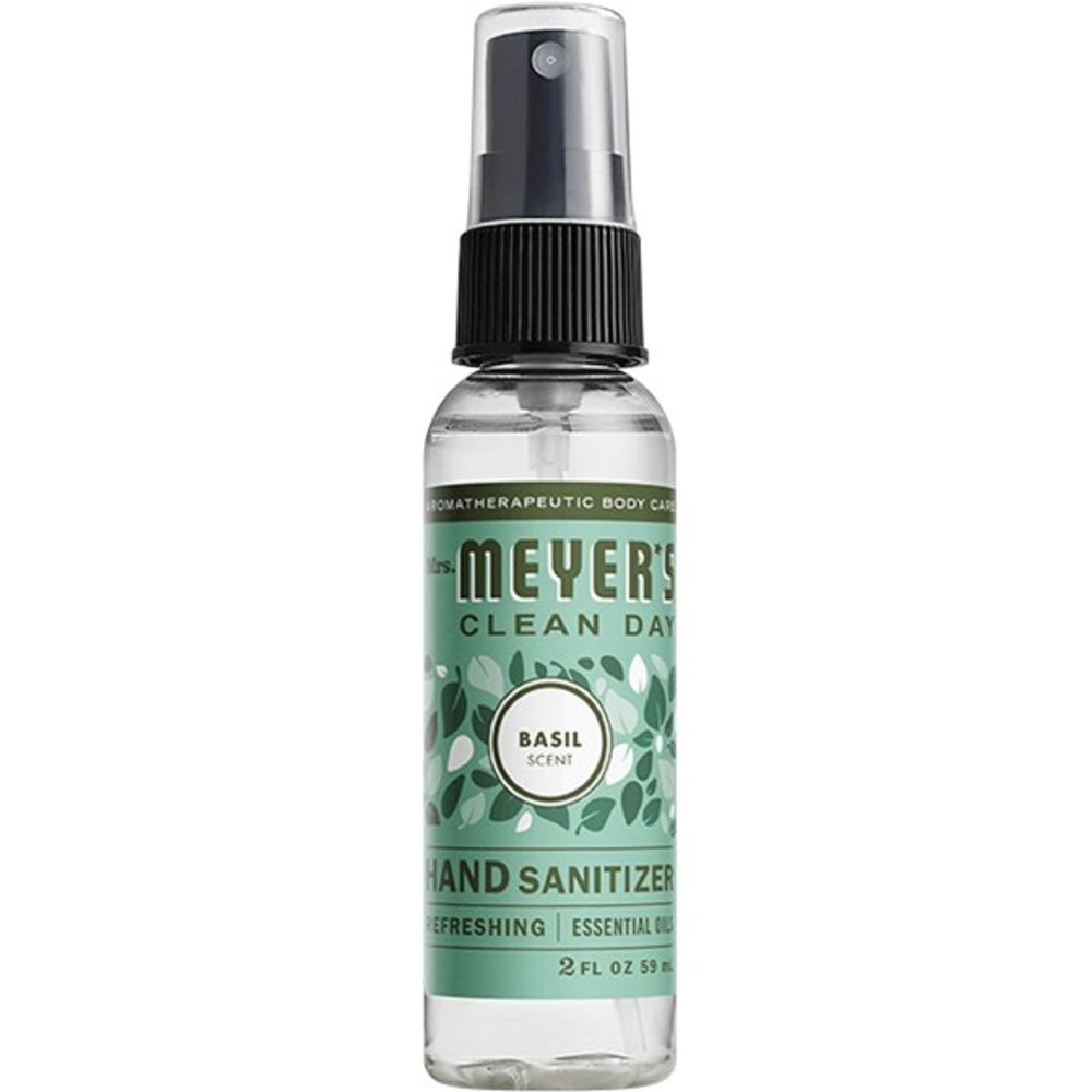 Mrs. Meyer's, Basil Hand Sanitizer, 2 oz