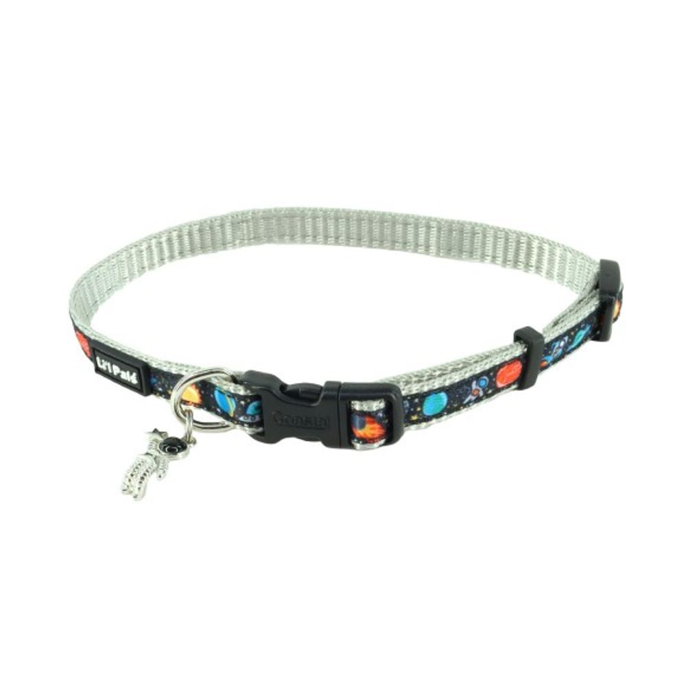 Lil Pals, Li'l Space Explorers Charming Ribbon Overlay Dog Collar