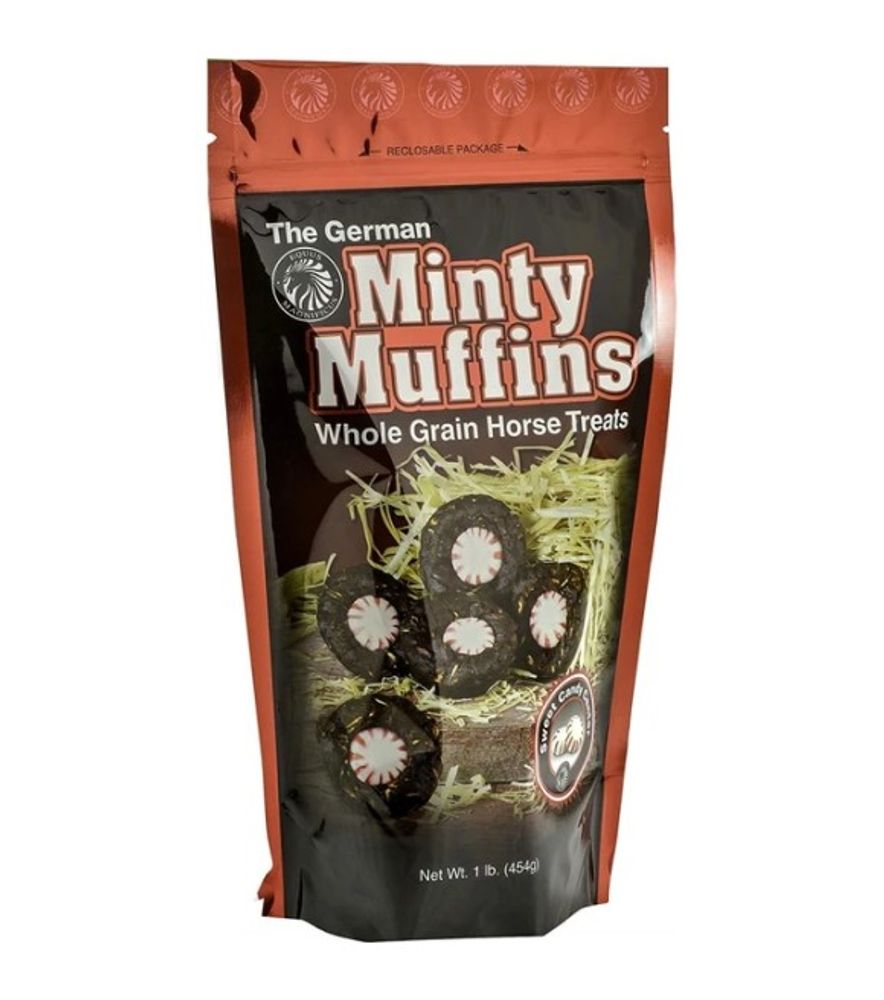The German, Minty Muffins Whole Grain Horse Treats, 1 lb