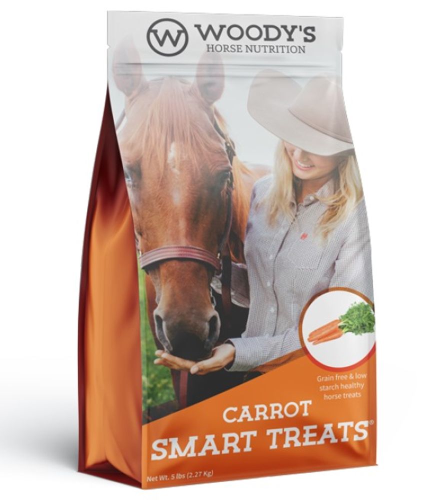 Woody's, Carrot Smart Horse Treats, 5 lb