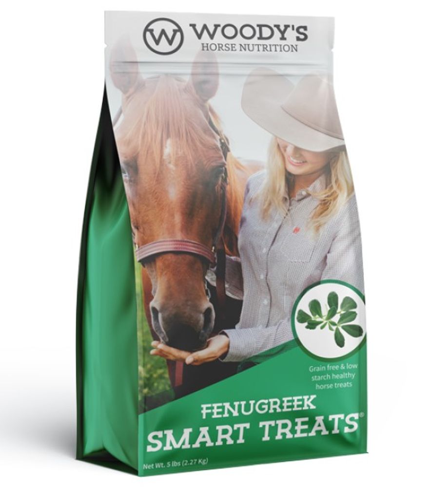 Woody's, Fenugreek Smart Horse Treats, 5 lb
