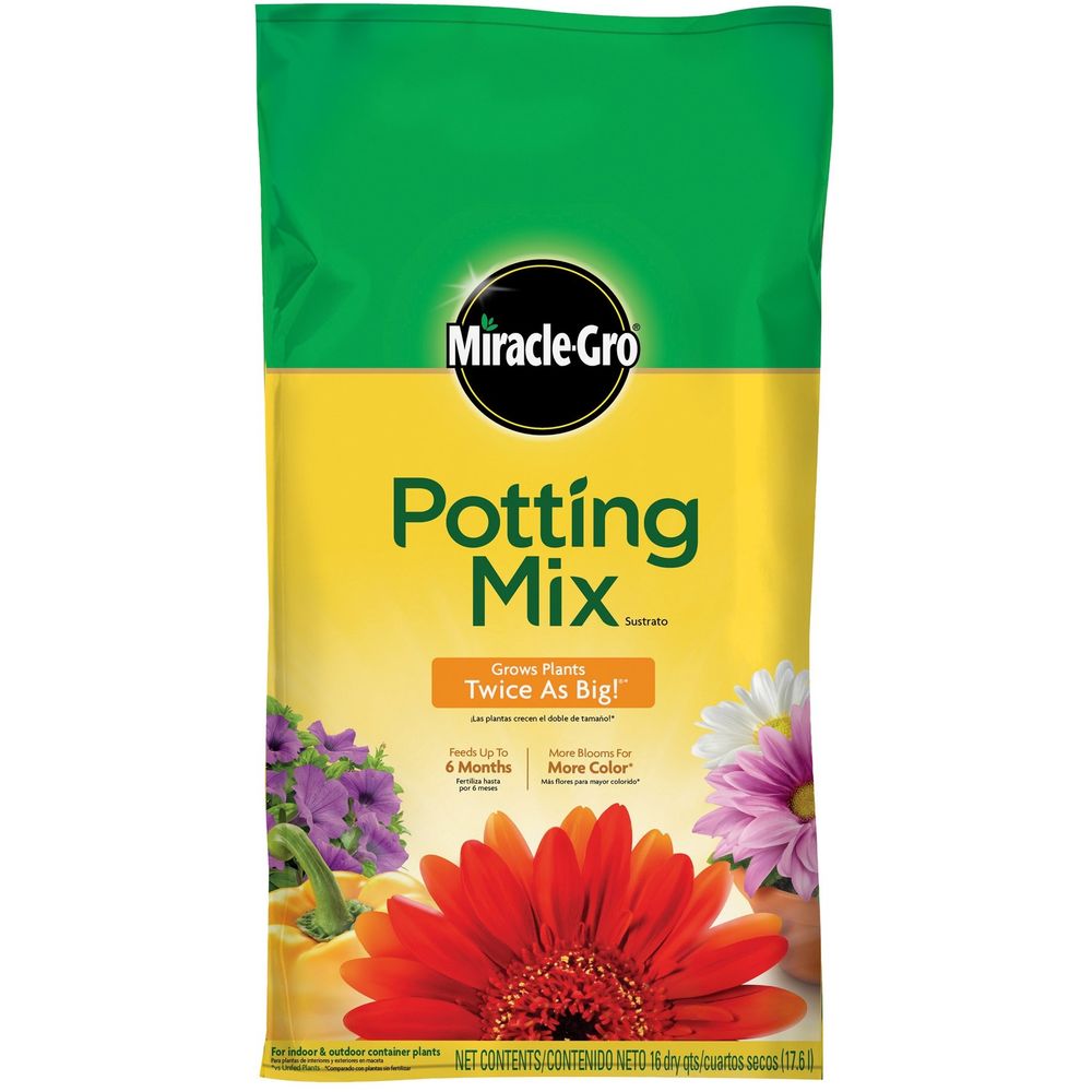Scotts, Miracle-Gro Potting Mix, 16 qt