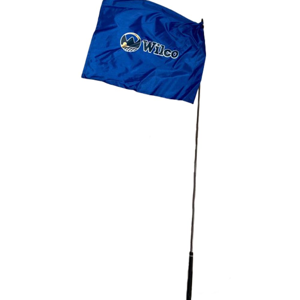 Weaver, Wilco Branded Blue Training Flag
