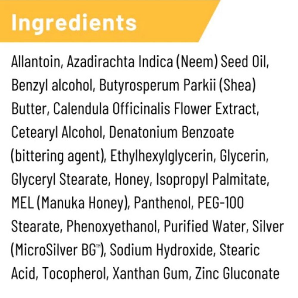 Silver Honey, Antimicrobial Rapid Wound Repair Ointment, 2 oz