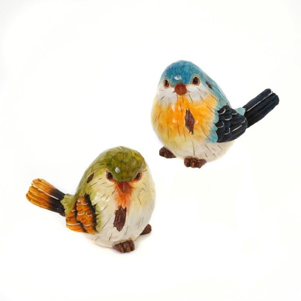 Gerson, 9" Assorted Resin Bird Statue 