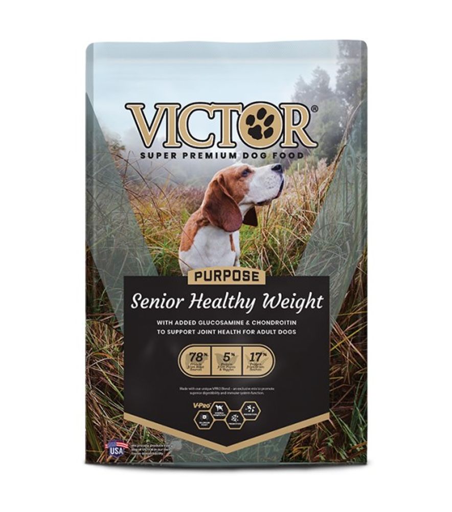 Victor, Purpose Senior Healthy Weight Dog Food, 40 lb
