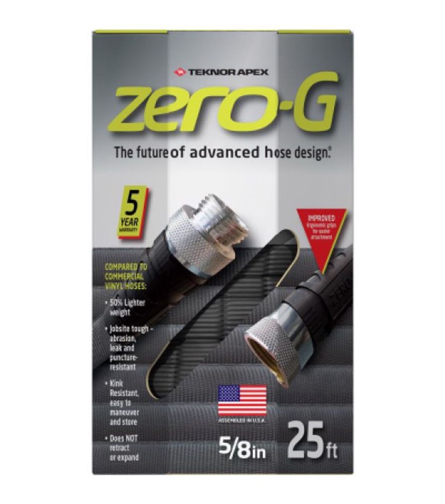 Teknor Apex, Zero-G Garden Hose, 5/8" x 25'