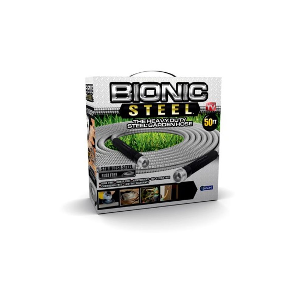 Bionic Steel, Heavy Duty Garden Hose, 50'