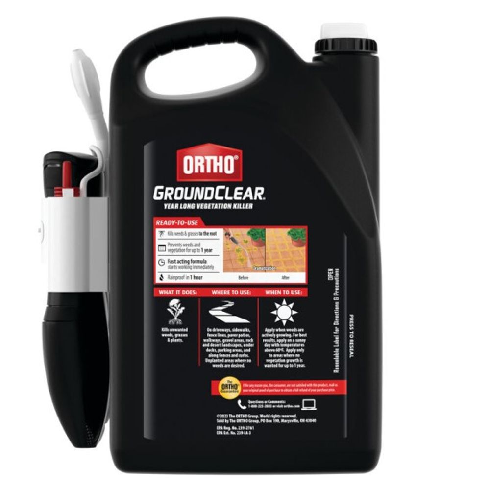 Ortho, GroundClear Year Long Vegetation Killer with Wand, 1 gal