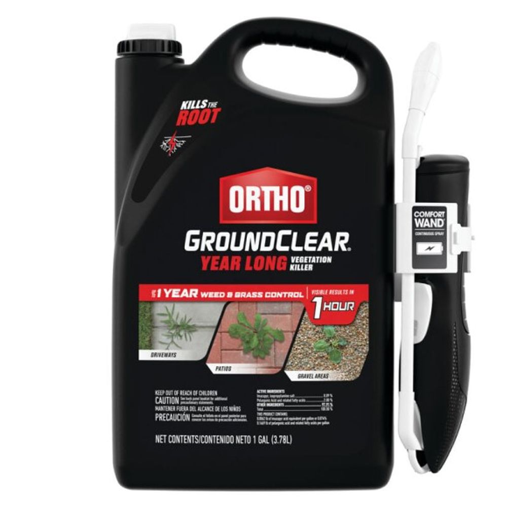 Ortho, GroundClear Year Long Vegetation Killer with Wand, 1 gal