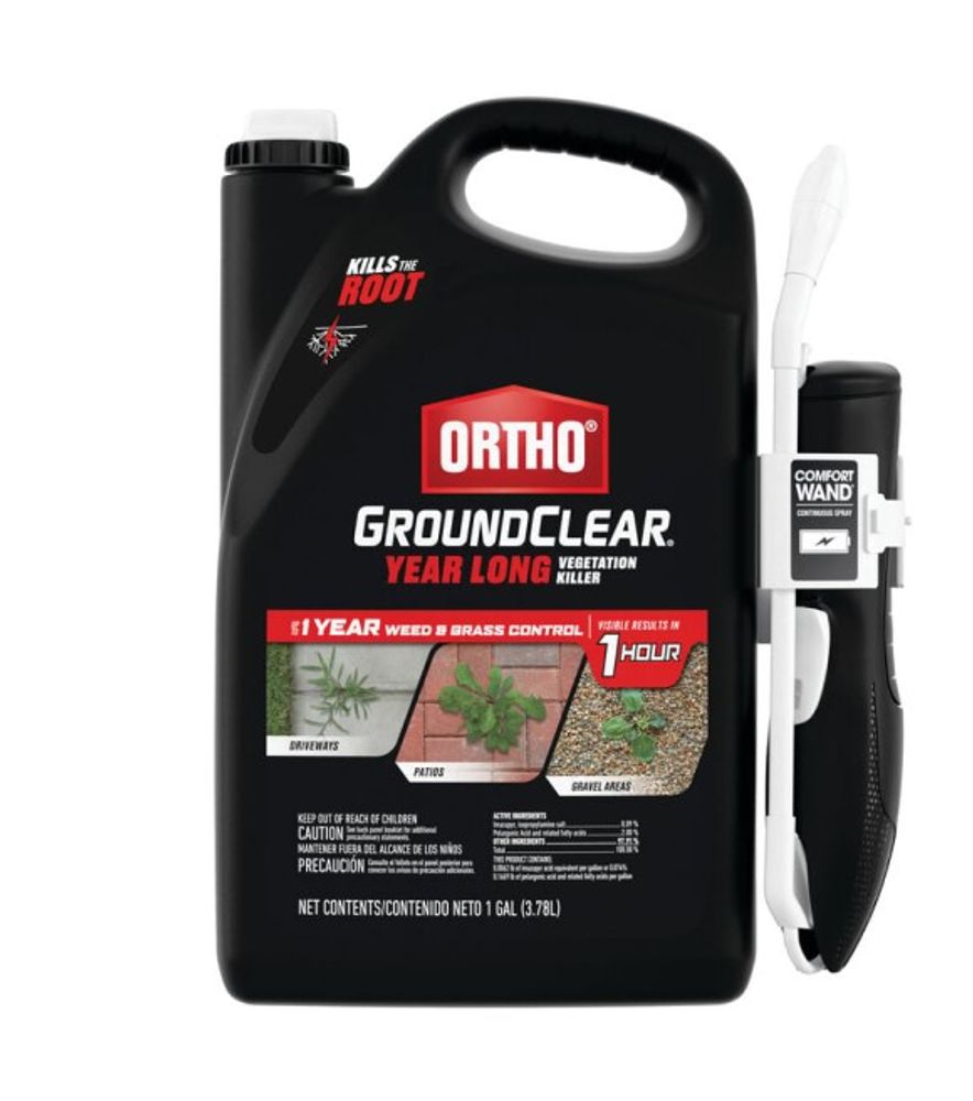 Ortho, GroundClear Year Long Vegetation Killer with Wand, 1 gal