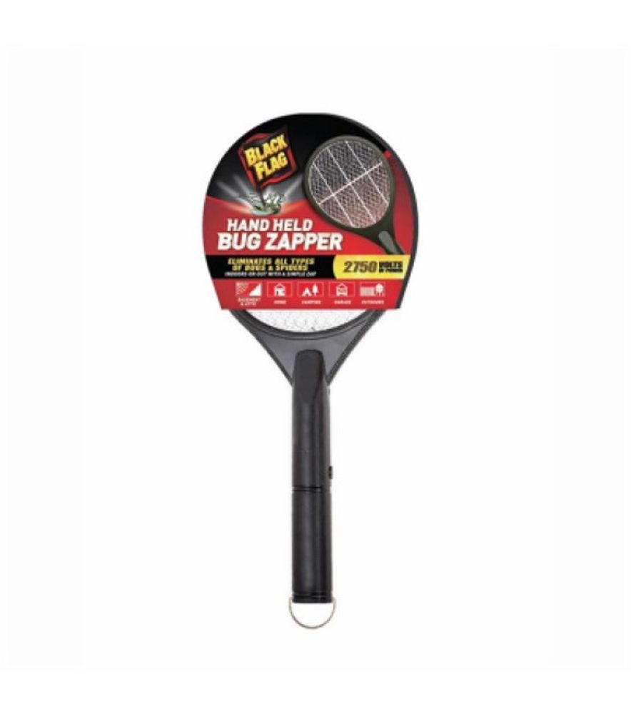 Black Flag, Racket Style Handheld Bug Zapper