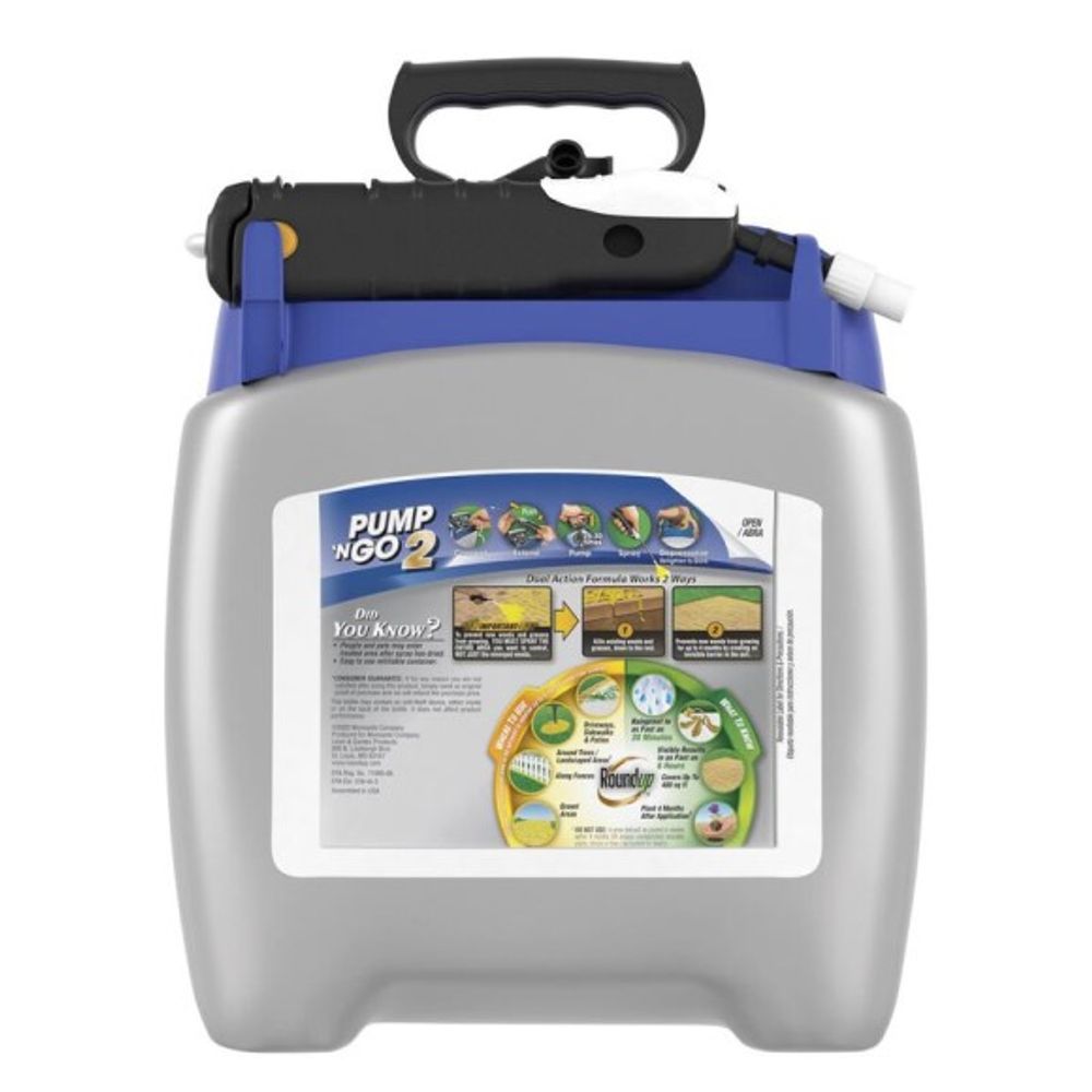 Roundup, Dual Action Weed & Grass Killer, 1.33 gal
