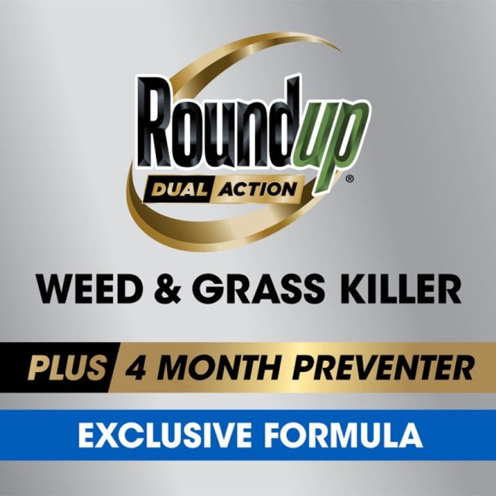 Roundup, Dual Action Weed & Grass Killer, 1.33 gal