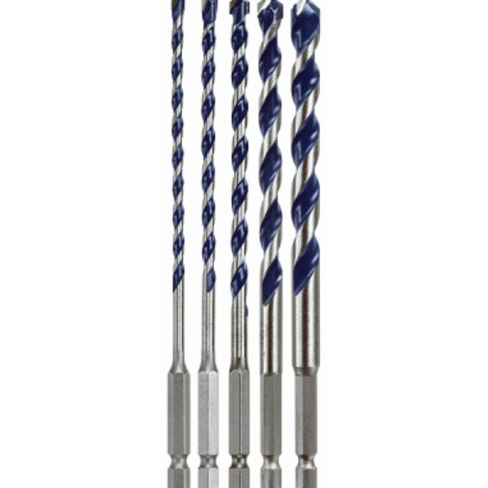 Bosch, 5/32" BlueGranite Turbo Carbide Hammer Drill Bit Set, 5 pk