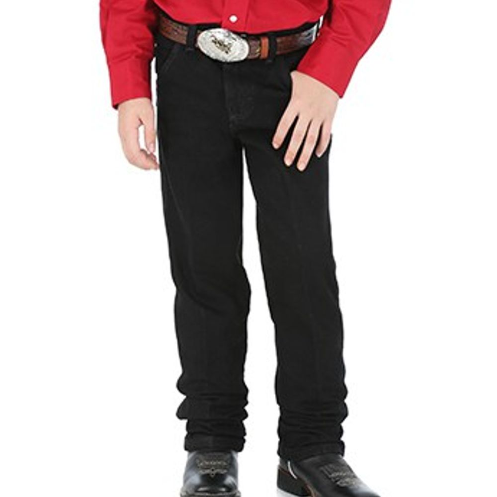 Wrangler, Boys' Cowboy Cut Original Fit Jeans, 13MWBBK