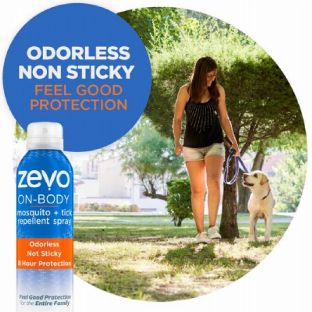 Zevo, Spray On Mosquito & Tick Repellent, 6 oz
