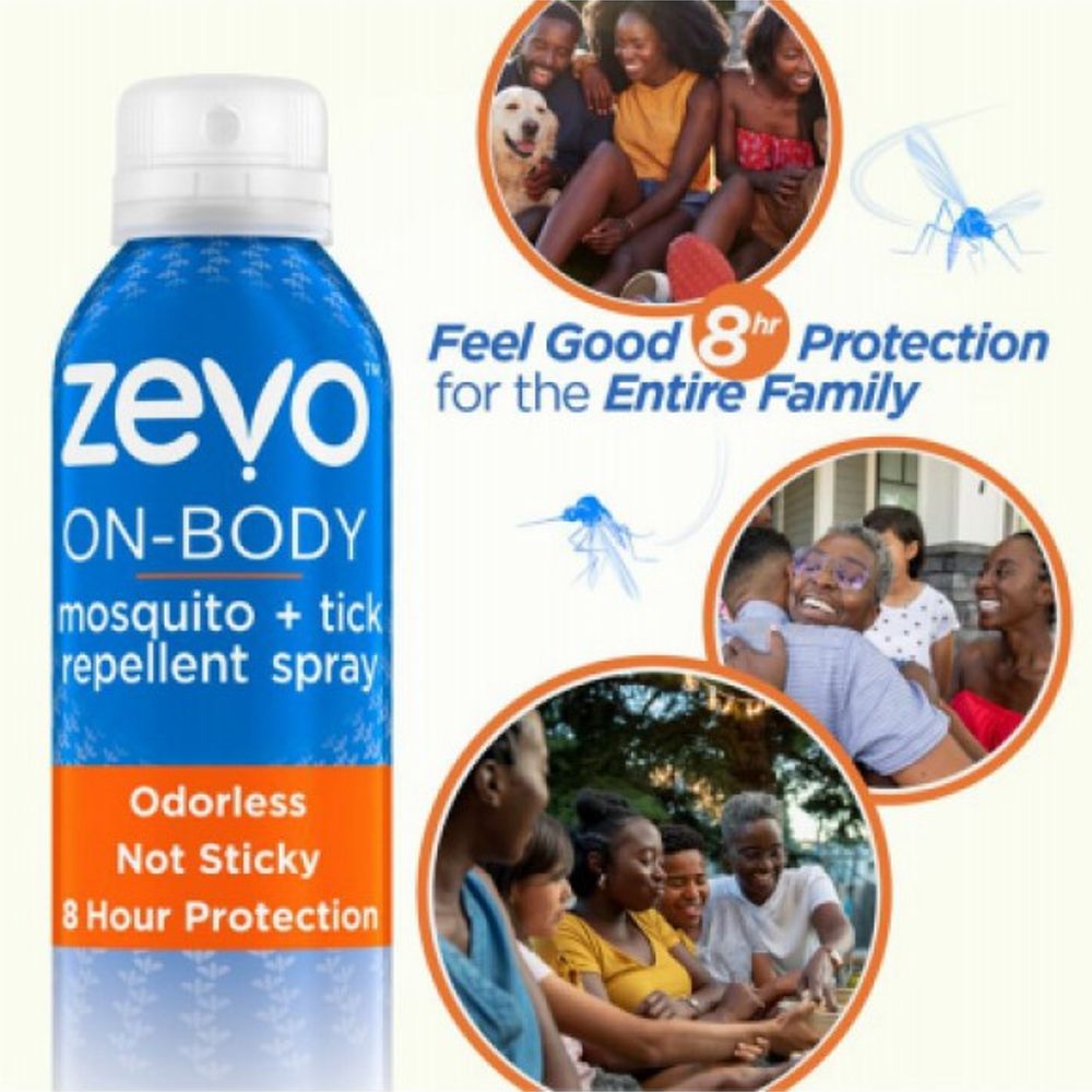 Zevo, Spray On Mosquito & Tick Repellent, 6 oz