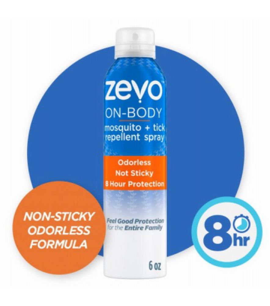 Zevo, Spray On Mosquito & Tick Repellent, 6 oz
