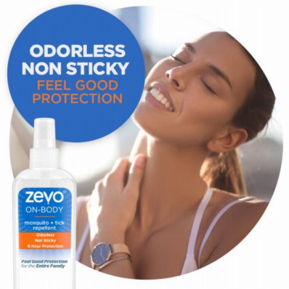 Zevo, Spray On Mosquito & Tick Repellent, 5.9 oz 